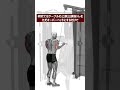 上腕三頭筋がデカくなる人の決定的な違い(科学的腕トレ) #shorts