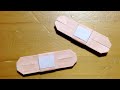 【折り紙】ばんそうこう Origami adhesive plaster