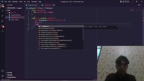 Inheritance Dart - Menghitung Luas Segitiga