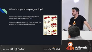Modern Javascript - Declarative VS Imperative Showdown - Part 1 | Gal Noy, TIKAL
