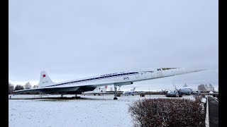 Ту-144 в Музее истории гражданской авиации, Ульяновск