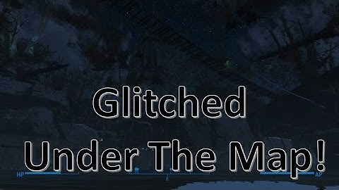 I FELL THROUGH THE MAP!!! V.A.T.S. Glitch - Fallout 4