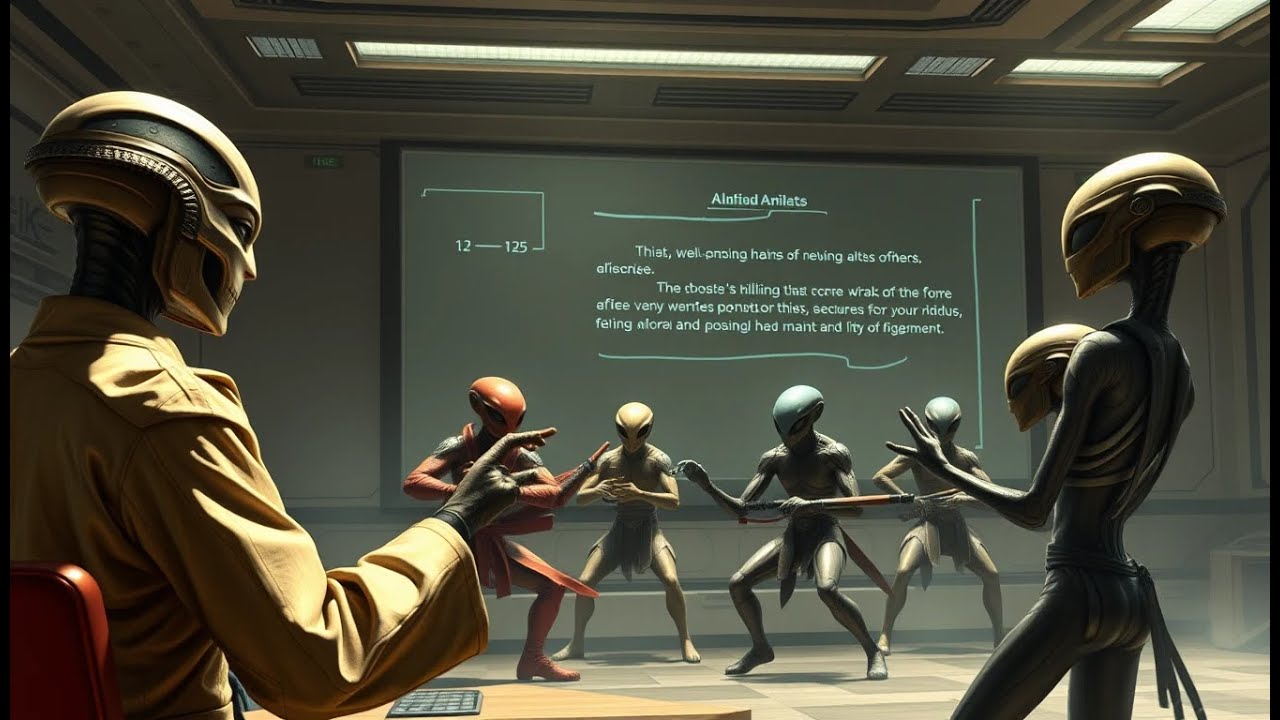 Они объяснили классу, что люди не могут сражаться без оружия, а потом кто-то засмеялся сзади