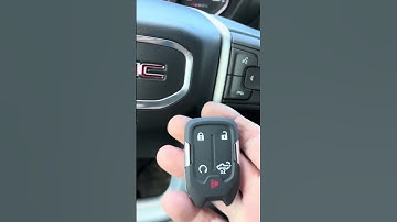 2021 GMC Sierra new fob not an instructional video #allockandkeyco #smartpro ￼
