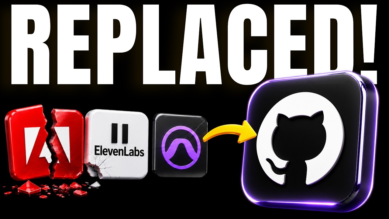 6 MORE Repos to Replace Paid Software! (ElevenLabs, Pro Tools, AutoCAD)
