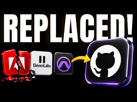 6 MORE Repos to Replace Paid Software! (ElevenLabs, Pro Tools, AutoCAD) — thumbnail
