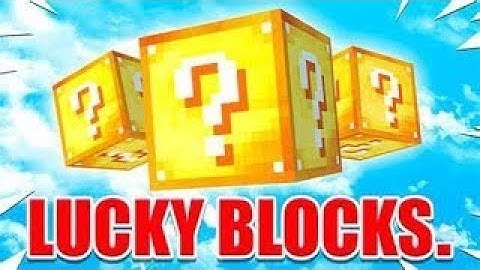 Minecraft Lucky Block Addon 1.21.94