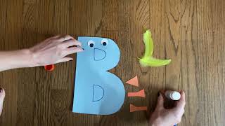 Mrs. M’s B is for Bird craft!