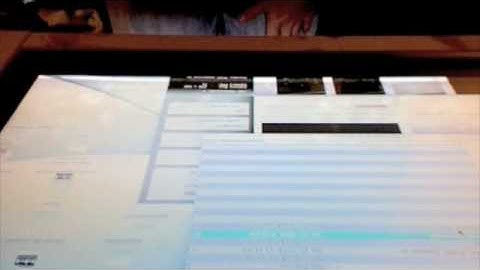 Multitouch FTIR LCD Display