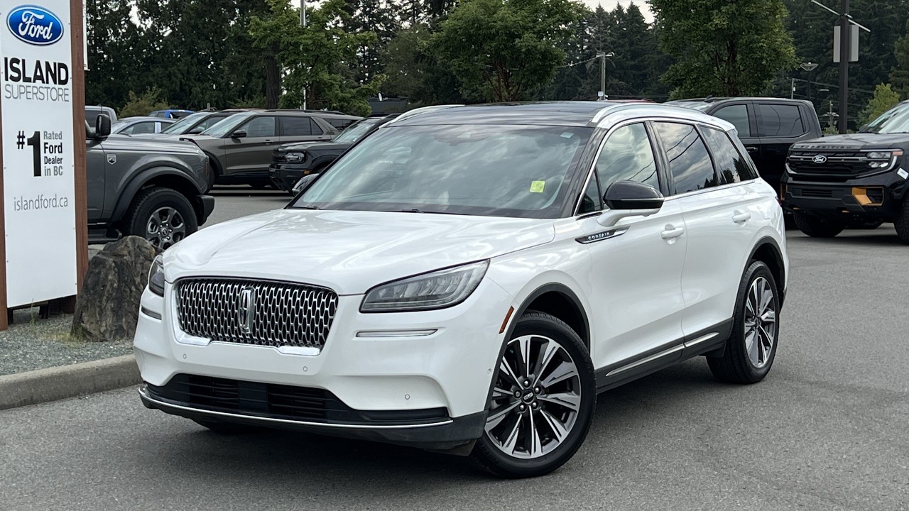 2022 Lincoln Corsair Reserve + Drive Modes, Winter Pkg, Panoramic Roof Review | Island Ford PF5247