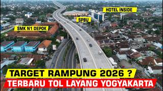 Ready For Completion By Late 2026 Maguwoharjo Elevated Toll Road Starts Installing Giant Pillars