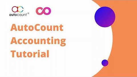 AutoCount Accounting Tutorial - Merging Account Codes