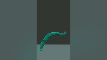 3d backflip🤸 with hand #shorts #short #youtubeshorts #viral #animation #prisma3d #backflip #3d