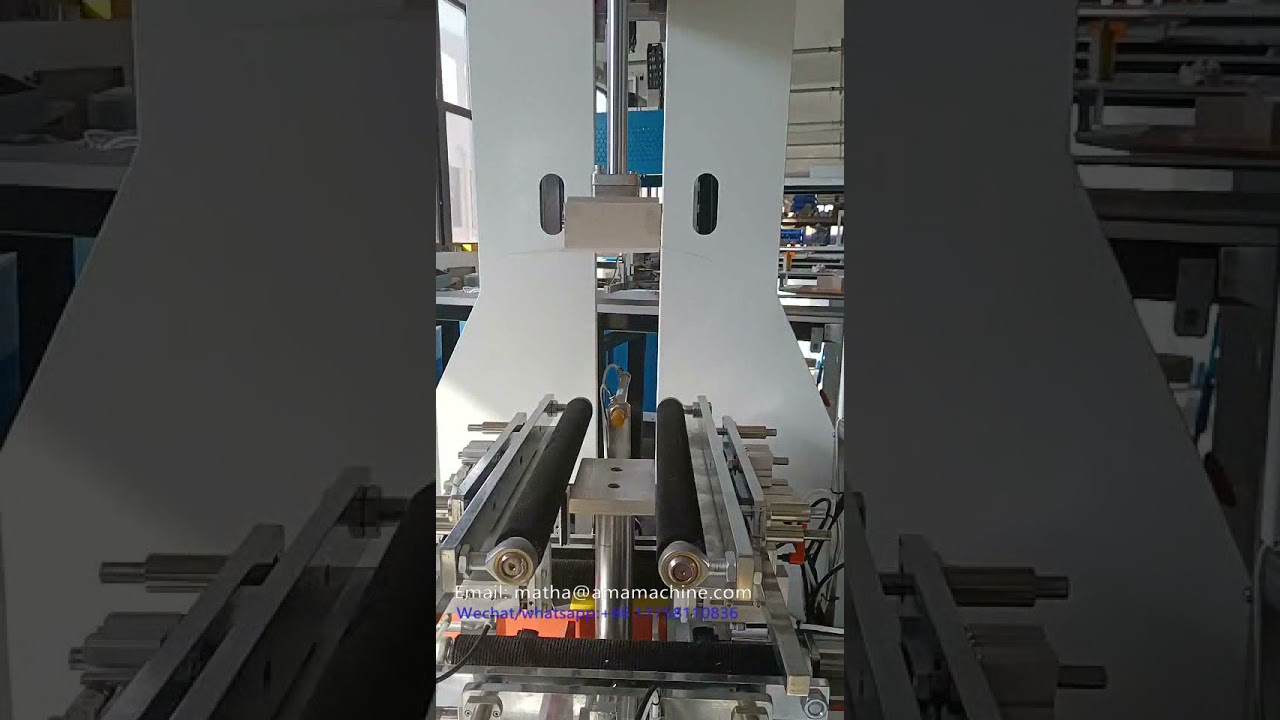 RIGID BOX MAKER testing before shipment