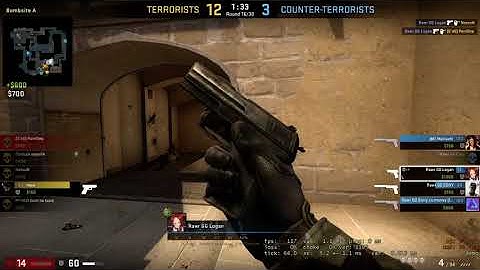 CS:GO Pistol round Ace on Mirage