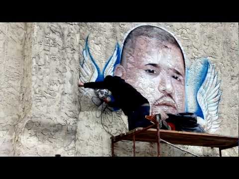 Ron Pichardo - Tommy Gunz RIP Mural