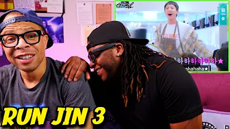 JIN IS SAVAGE🤣[Run Jin] EP.3 | REACTION thumbnail