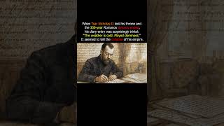 The Romanov Dynasty Ended And This Is What The Tsar Wrote