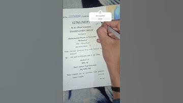 physics paper of BSC 1st sem  university #study #viral #bsc #physics #paper #exam #board #semester