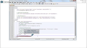 JavaScript Reporting Tool: Loading Report Template from Code  - [Shot on version 2015.2]