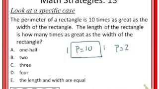 PSAT Math Strategy 13