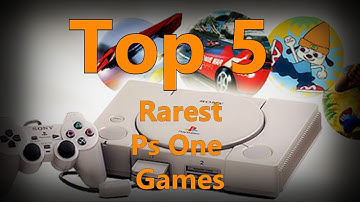 Top 5 Rarest Ps1 Games All Time