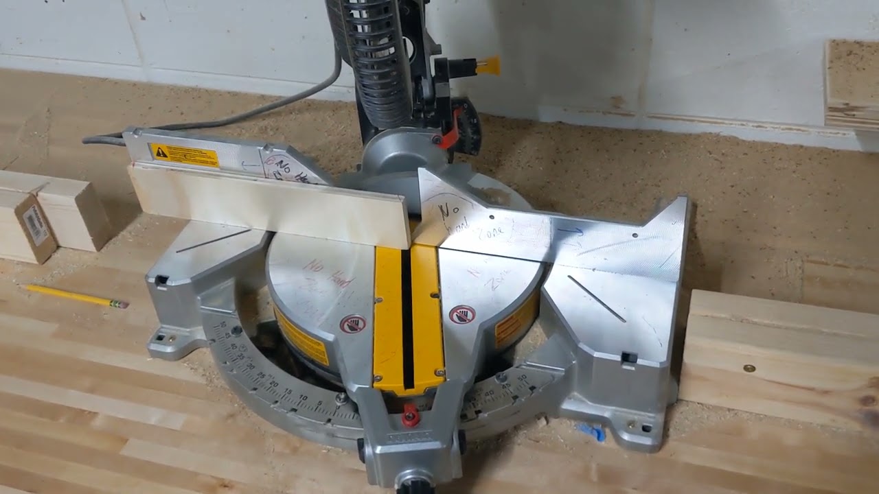 How To:  Angle Cuts with Miter Saw and Table Saw