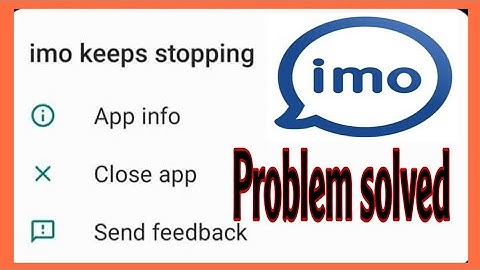 Imo keep stopping problem | lmo keep stopping problem kesy Band karen