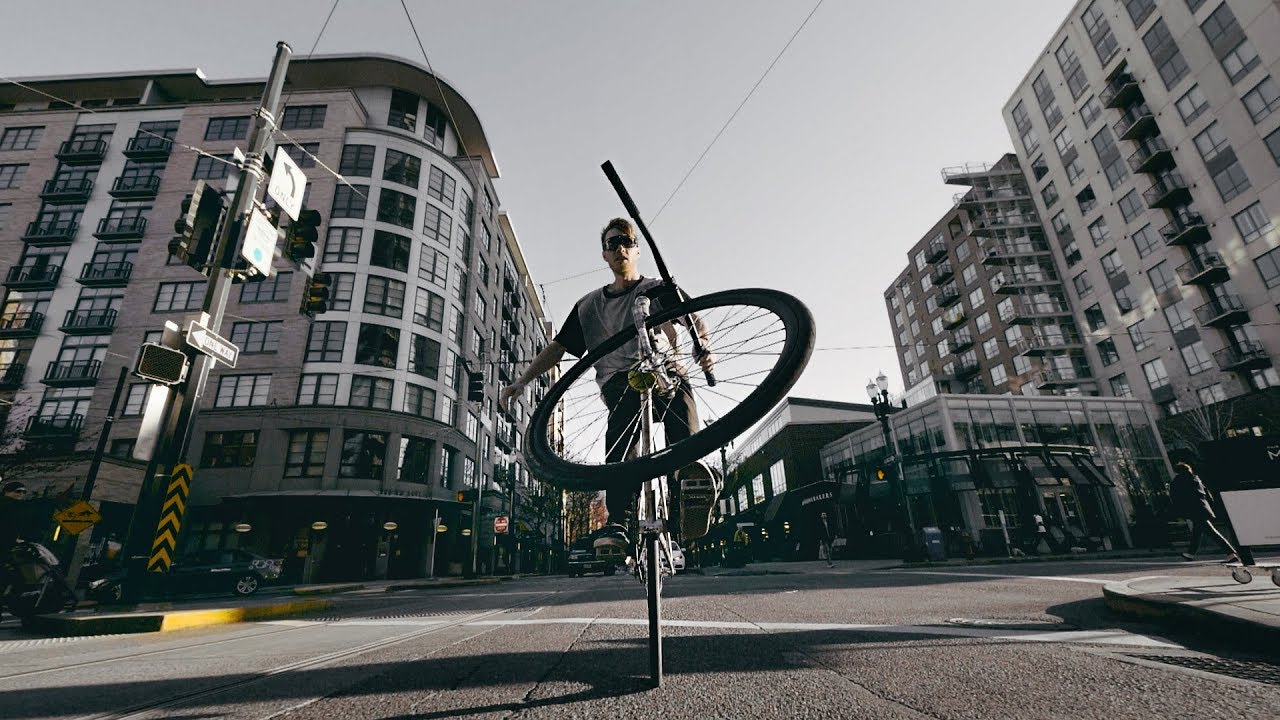 Fixed Gear - MASHSF Steel Frame - Matt Reyes Day 2 fixed gear freestyle hubs