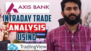 Intraday Trade Analysis Using Trading View| AXIS BANK | Share Market Malayalam