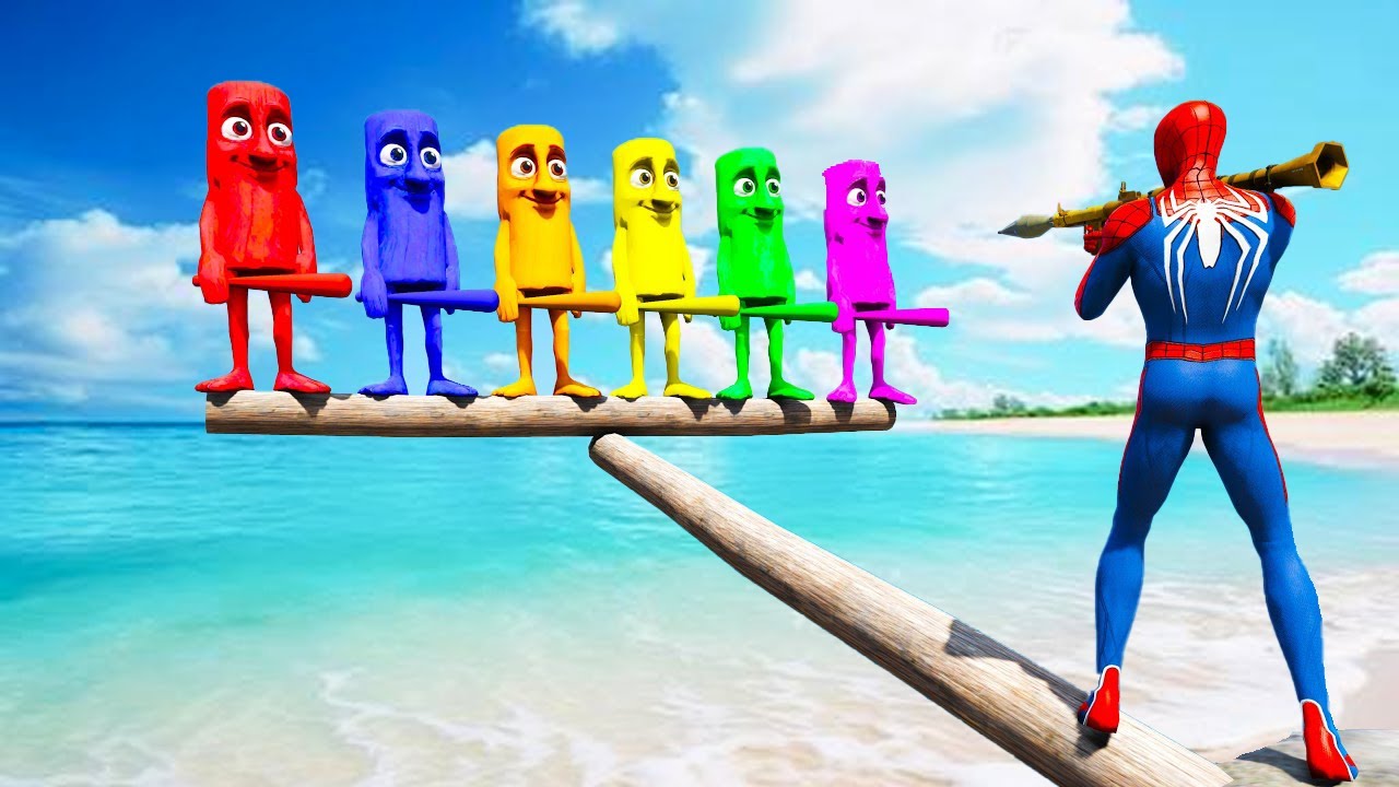 GTA 5 Epic Ragdolls | Spiderman and Super Heroes Jumps/fails Episode #1 (Euphoria Physics)