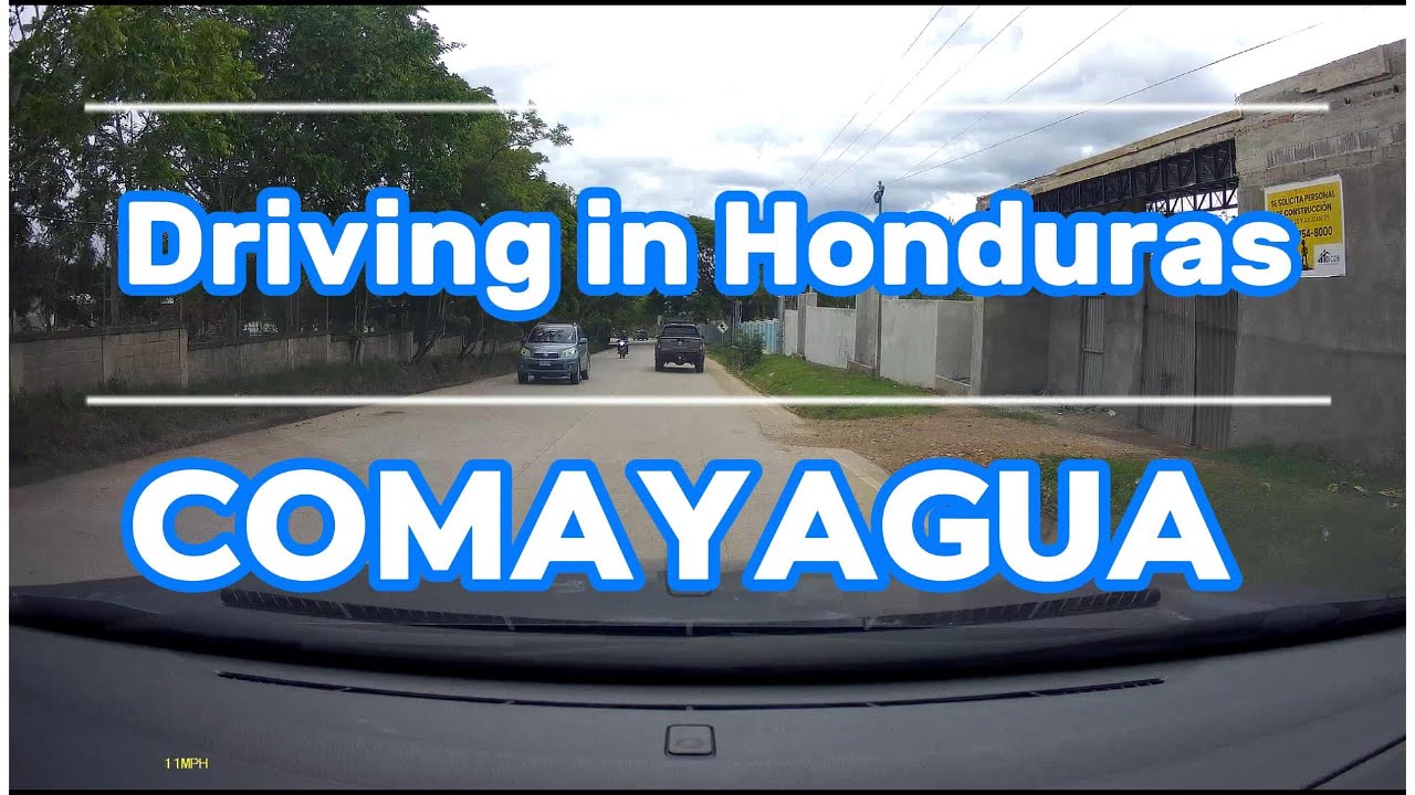 Driving In Honduras #45: Villa de San Antonio, Comayagua, Honduras  | 4K Dashcam