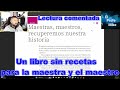 3.Un libro sin recetas para la maestra y el maestro/Maestras, maestros, recuperemos nuestra historia