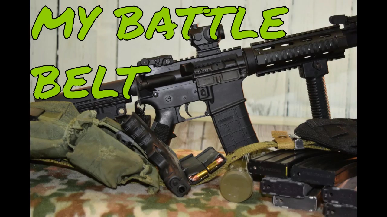 BATTLE BELT SETUP RANGE BELT, GUN BELT, CHEAP TACTICAL GEAR YouTube