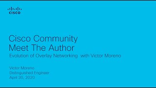 Meet the Authors Event - Evolution of Overlay Networking