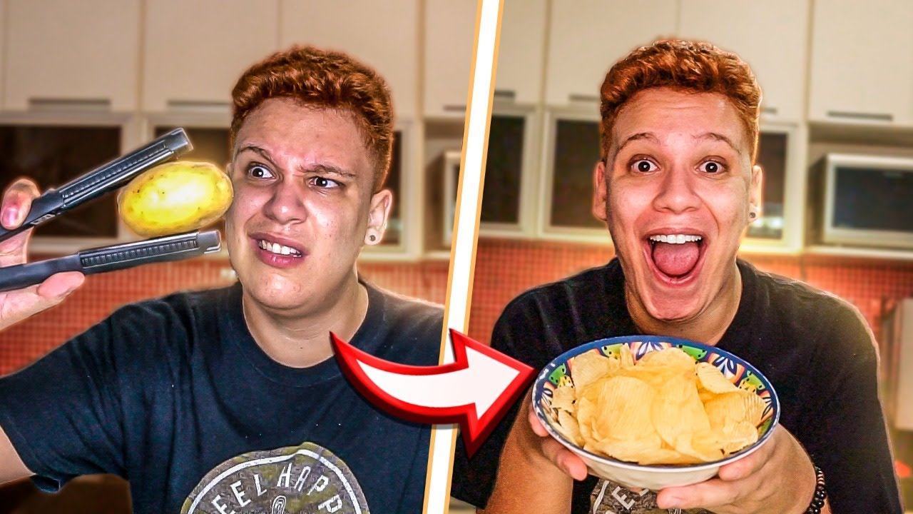 BATATA COMUM VIRA SALGADINHO? (TRUQUES MALUCOS QUE REALMENTE FUNCIONAM!)