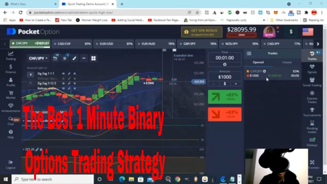 The Best 1 Minute Binary Options Trading Strategy Makes Over $4650 In ...