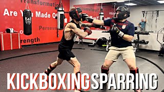 Kickboxing Sparring Session