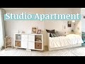 Minimalist Studio Apartment Tour 2019 | 430 SqFt