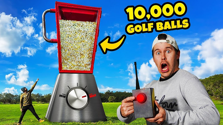 We Built The World's Largest Blender!