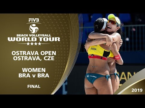 Women S Gold Medal BRA Vs BRA 4 Ostrava CZE 2019 FIVB Beach Volleyball World Tour