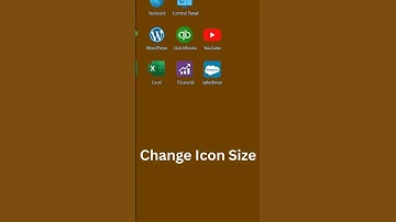 Change Desktop Icon Size in 2 Seconds! 😲🔥 #ytshorts #computer #windows