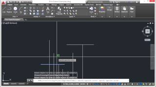 AutoCAD 2015 Training Video Tutorial 06 09 Trim And Extend Lines