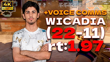 WICADIA (22-11) rt:1.97 +VOICE COMMS l EU FACEIT RANKED (anubis) | #cs2 #pov