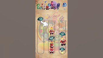 Pass the IQ test level 100🌈 Inside out 2🎯Can you do it? ANGER🤣ENVY CUTE😘 #shorts #insideout2