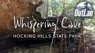 Whispering Cave in Hocking Hills