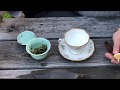 Sunrise Tea Session | Organic Bai Mu Dan White Tea | Tea Leaves and Tweed