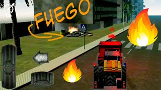 juego de CAMIONES de BOMBEROS - Fire Engine Simulator- carros para niños screenshot 1