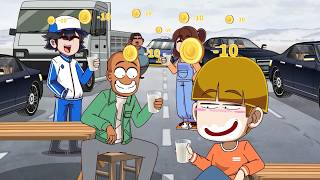 Download Lagu 返工遇堵车以为要饿肚子，结果靠年货在高速上摆摊赚翻 MP3