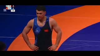 Akzhol Makhmudov Vs Daniyarkhon Nokibov 2026 Asian Championship 12 Finale 77 Kg